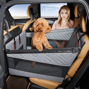 Funda Oxford para asiento de coche para perros y gatos, hamaca extensible para mascotas, parte trasera para mascotas pequeñas, medianas y grandes, para asientos traseros - Product Image 1