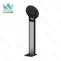 Système de photomaton interactif avec écran tactile PBF02 LED Ring Light pour iPad Air, Pro de 9,7 à 12,9 pouces, miroir facial