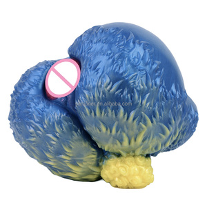 Fantezi koyun canavar yumuşak silikon Masturbator yetişkin oyuncak şeklinde bir popo kalıp vajina toptan - Product Image 6