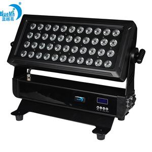 Luz de color de ciudad impermeable RGBW de 44X12W de fábrica para proyecto de construcción de <span class=keywords><strong>arena</strong></span> deportiva Logotipo de edificio de oficinas luz LED de parque de pared - Product Image 3