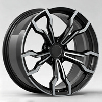 Nouvelles jantes de voiture pour passagers de 20 pouces, noires, à face usinée, concaves profondes, jantes sport en alliage pour BMW F30 F32 G20 G30 X3 X4