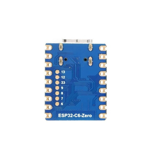 ESP32-C6-Zero WiFi 6 บอร์ดพัฒนา มินิ ดูอัลโปรเซสเซอร์ ความถี่การทำงาน 160MHz 2.4GHz สำหรับ 5 A568 - Product Image 4
