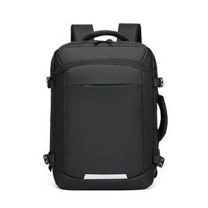 High-End Men's Large Capacity Laptop <b>Backpack</b> <b>Waterproof</b> Oxford Polyester Lining for Business Travel Commuting Portable Suitcase - Product Image 5