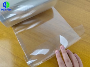 ฟิล์มพลาสติกใสใสโพลีเอสเตอร์ใสแบบม้วนพร้อมฟิล์มฉนวนไมลาร์ - Product Image 4