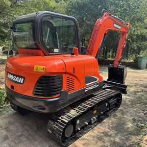 Performances de pointe et prix abordable, mini-excavatrice Doosan DX60 de 6 tonnes, d'occasion, excavatrice japonaise d'occasion avec EPA en stock - Product Image 1