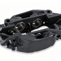 Kaliper Rem Besar 6 Pot untuk Audi A8 D4 RS4 BMW F30 F31 F36 E90 Benz W213 G500 Dodge Raptor Escalade VW Porsche 996 Mazda Honda