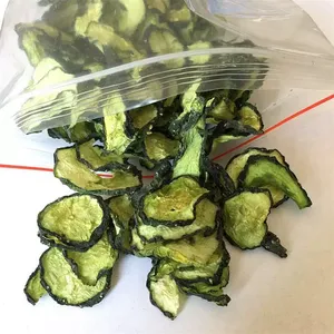 Bán Buôn Khô Dưa Chuột Quảng cáo Dưa Chuột Vòng Lát Mất Nước Rau Ngọt Ban Đầu Sắc Nét Hương Vị Thuận Tiện Và Sẵn Sàng Để Ăn - Product Image 5