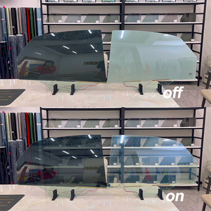 <span class=keywords><strong>Film</strong></span> PDLC intelligent électrique commutable Deekus PDLC-BLACK pour vitres de voiture à teinte variable, verre à faible opacité, pour la confidentialité des fenêtres - Product Image 1