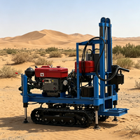 Foreuse de puits d'eau à circulation de boue Desert Oasis Ecological Irrigation HR-150C, profondeur 150m, puissance 25HP, pour sable argileux