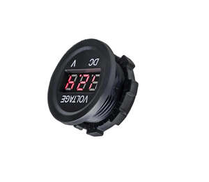Voltímetro Digital a Prueba de Fuego para Coche y Motocicleta con Rango de 12-24V y Luces LED Rojas/Verdes/Azules - Product Image 1