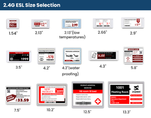 Thông minh giá tag 2.9 inch kỹ thuật số thông minh giá tag 2 4GHz Điện Tử Giá thẻ cho các cửa hàng - Product Image 6