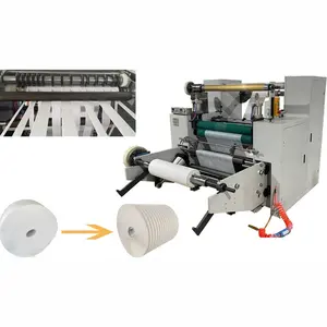 High Quality Jumbo Paper Roll Cutting plc jumbo roll slitting machine