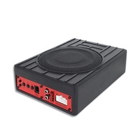 Subwoofer de voiture actif 6,5 pouces ultra-plat, 300W RMS, 1500W de crête, basses puissantes, à installer sous le siège, OE65S