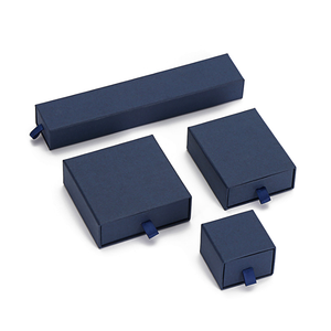Custom Brown Kraft Paper Jewelry <b>Box</b> Slide Drawer Cardboard Paper <b>Gift</b> <b>Box</b> for Necklace <b>Earring</b> Bracelet Ring - Product Image 5