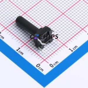 KH-6X6X15H-TJ-FS Tactile Switch Through hole Component (THT),6x6mm Switch 6mm 6mm 15mm - Product Image 2