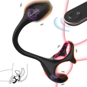Anelli Ritardanti per il Pene Anelli Vibranti Giocattoli Sessuali Maschili e Anali Impermeabili 120g Giocattoli Sessuali per Uomini - Product Image 1