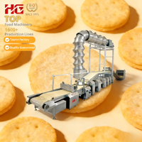 Ligne de production de chips de riz entièrement automatique en acier inoxydable, marque HG durable, la plus populaire, haute capacité 2,5-12T/Année