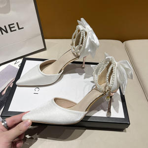 Zapatos Unisex de Tacón de Aguja de Cuero Genuino con Forro de Malla Calado, Cómodos y de Punta Fina - Product Image 2