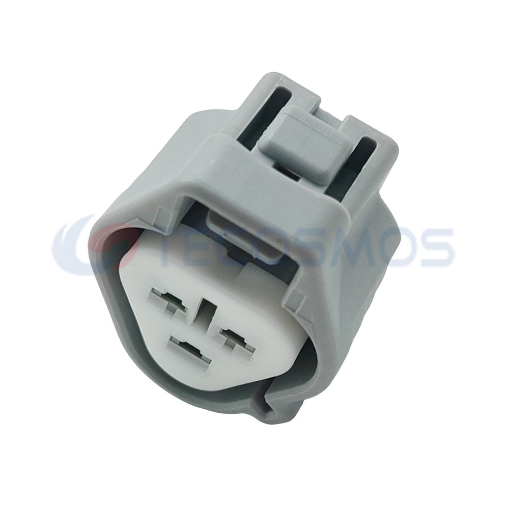 Heavy Truck Water Temperature Sensor Plug Waterproof 3-Pin Female 6188-0099 Car Wire Harness ABS Housing Copper Contact Material