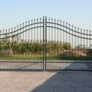 CBMMart <span class=keywords><strong>Garage</strong></span> extérieur de luxe Porte d'entrée principale en <span class=keywords><strong>fer</strong></span> forgé galvanisé à chaud pour villa - Product Image 4