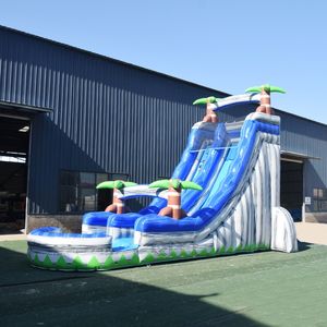 Tobogán Inflable Económico para Fiestas de Verano, Tobogán Acuático Inflable de PVC para Niños y Adultos - Product Image 2