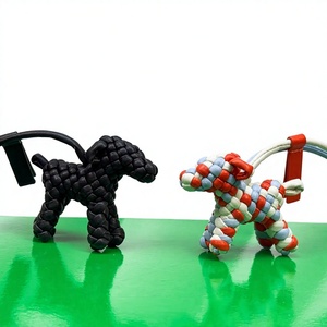 Handmade Pendant Leather Loop Woven Pony Charm for Diy Bag Backpack & Purse Accessory - Product Image 3