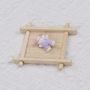 Correa personalizada hecha a mano para muñecas 3D, Perno de acero inoxidable, correa de reloj de oso de resina, piezas de accesorios de decoración para <span class=keywords><strong>Apple</strong></span> <span class=keywords><strong>Watch</strong></span> para <span class=keywords><strong>Casio</strong></span> - Product Image 2