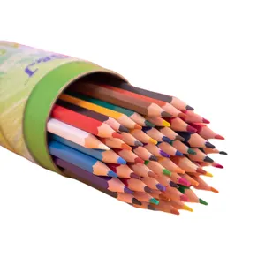 Conjunto de lápis coloridos oleosos para desenho, lápis de desenho colorido para estudantes, desenho profissional de arte