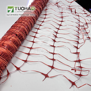 Valla de nieve de plástico de tamaño personalizado/Red de advertencia de valla de seguridad naranja para la seguridad del sitio de construcción - Product Image 2