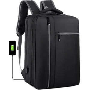 กระเป๋าเป้สะพายหลังสำหรับผู้ชายมีช่องเสียบ USB, กระเป๋าเป้สะพายหลังสำหรับนักธุรกิจใช้งานได้หลากหลายความจุมาก