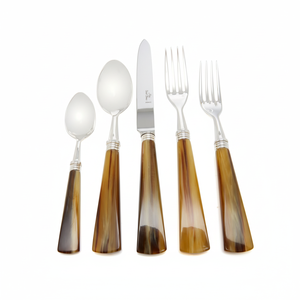 Juego de Cubiertos de Acero Inoxidable de 4 Piezas, Ecológico y de Lujo, con Acabado Pulido Espejo, para Utensilios de Cocina Modernos, Accesorios para Bodas - Product Image 1