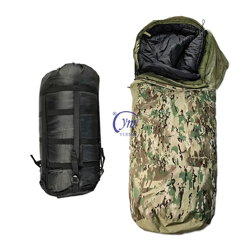 Hoge Kwaliteit Nylon Waterdichte Multicam Outdoor Camping Slaapzak