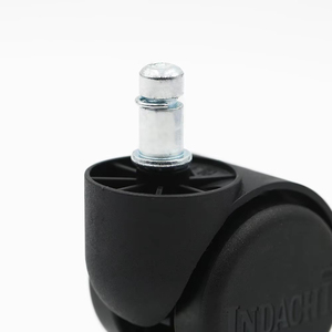 Modern Designed 50mm Nylon Caster <b>Wheels</b> Durable Hardware Parts For Office Chair <b>Replacement</b> - Product Image 3