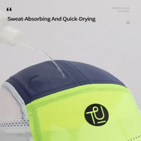 Casquette de sport TU Performance à 5 panneaux, haute qualité, logo personnalisé, ajustable, respirante, pour le camping, le golf, la course à pied, pour hommes, Dry Fit