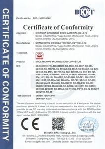 Machine à fabriquer des chaussures <span class=keywords><strong>Adidas</strong></span>-sneakers, machine automatique informatisée <span class=keywords><strong>de</strong></span> collage et <span class=keywords><strong>de</strong></span> cimentage, machine <span class=keywords><strong>de</strong></span> formage des talons et des côtés. - Product Image 5