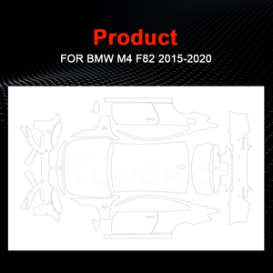 Para BMW M4 F82 <span class=keywords><strong>2015</strong></span> 2016 2017 2018 2019 2020 TPU coche completo personalizado transparente <span class=keywords><strong>película</strong></span> antiarañazos <span class=keywords><strong>película</strong></span> protectora precortada - Product Image 5