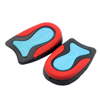 Semelles en gel TPE en forme de U, coussinets de talon, douces, absorbant les chocs, fasciite plantaire, talon douloureux, épine calcanéenne, soulagement de la douleur de l'achille
