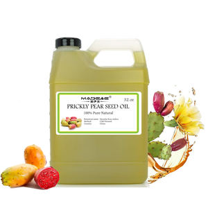 Etiqueta privada 100% Aceite de semilla de pera Espinosa natural puro Aceite de higo de Berbería prensado en frío extra virgen para cara, cuerpo y cabello - Product Image 1