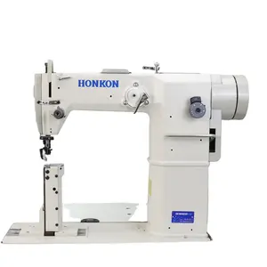 HONKON HK-810D/820D Einnadel-/Doppelnadel-Nähmaschine nach dem Bett Geeignet für Martin-Stiefel, Lederschuhe, Sportschuhe