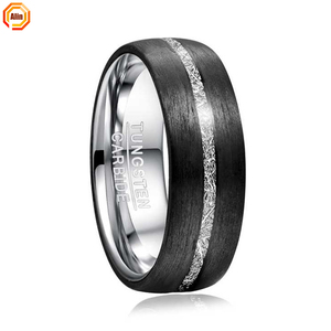 4MM <span class=keywords><strong>Artisa</strong></span> biselado superficie brillante chapado en oro rosa precio bajo personalizado anillo de carburo de tungsteno al por mayor - Product Image 4