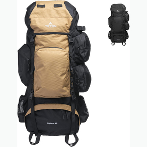 Échantillon gratuit Sac à dos tactique MOLLE 45L personnalisé en polyester pour la randonnée, le sport et la chasse, vente en gros de sacs à dos pour hommes - Product Image 6
