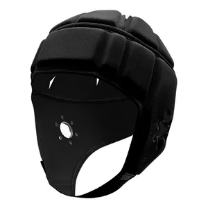 Custom Your Design Rugby Head guard Padded Headgear 7 On 7 7V7 Soft Shell Flag Football Helmet Rugby Headgear Rugby Helmet