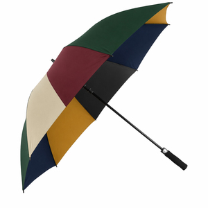 Custom Logo <b>Windproof</b> Golf <b>Umbrella</b> Large Size Automatic Open Double Canopy Fiberglass Frame Promotional Golf <b>Umbrella</b> Wholesale - Product Image 6