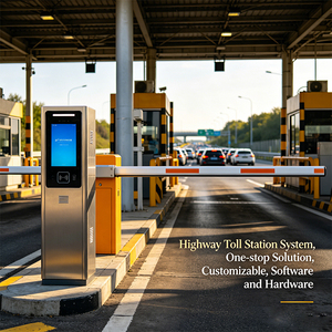 Sistema Automático de Peaje en Autopistas ETC con Cámara ANPR, Barrera de Barrido, Pantalla para Vehículos, Kiosco de Boletos y Software Personalizable - Product Image 1
