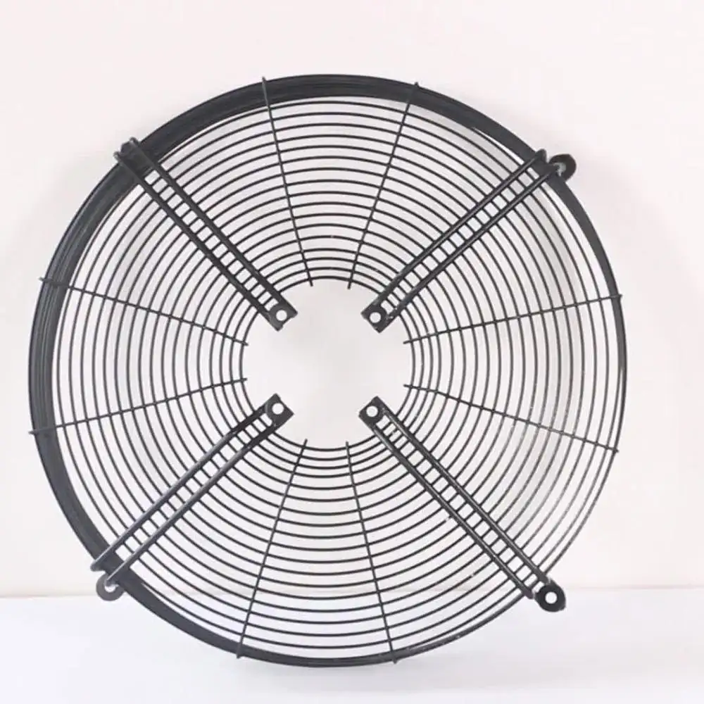Circular Fan Guard / Air Conditioner Fan Cover Stainless Steel Silver Round Computer Case Cooling Fan Guard Customized Size