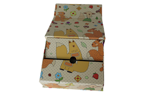 Caja de regalo plegable de cinco paneles Embalaje de <span class=keywords><strong>Carne</strong></span> estilo <span class=keywords><strong>libro</strong></span> personalizado con laminación brillante Impresión de logotipo impermeable - Product Image 4