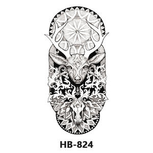 <span class=keywords><strong>Tatuajes</strong></span> temporales <span class=keywords><strong>de</strong></span> flores rosas personalizados para mujeres León Tigre Sexy impermeable tatuaje pegatina - Product Image 4