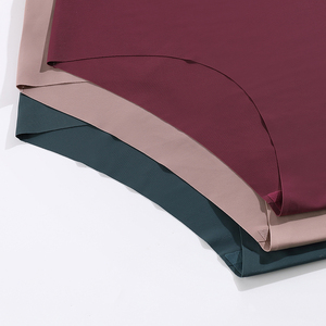 Venta al por mayor de las mujeres de 8 colores en forma de V calzoncillos de tiro bajo sólido cómodo Invisible sin costuras lados ondulados <span class=keywords><strong>Hipster</strong></span> calzoncillos de seda de hielo - Product Image 5