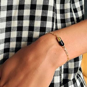 สร้อยข้อมือทองเค18K เคลือบสีเงินสีเขียวขุ่นสีแดงสีเขียวมรกตสีเขียว925 - Product Image 4