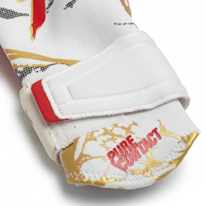 Guantes de portero de cuero de primera calidad Venta al por mayor Agarre de látex de fútbol Agarre cómodo de cuero y látex para deportes al aire libre - Product Image 1